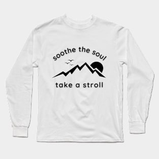Soothe the Soul light background Long Sleeve T-Shirt